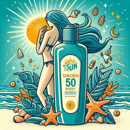 Сонцезахисний крем SPF 50 для тіла